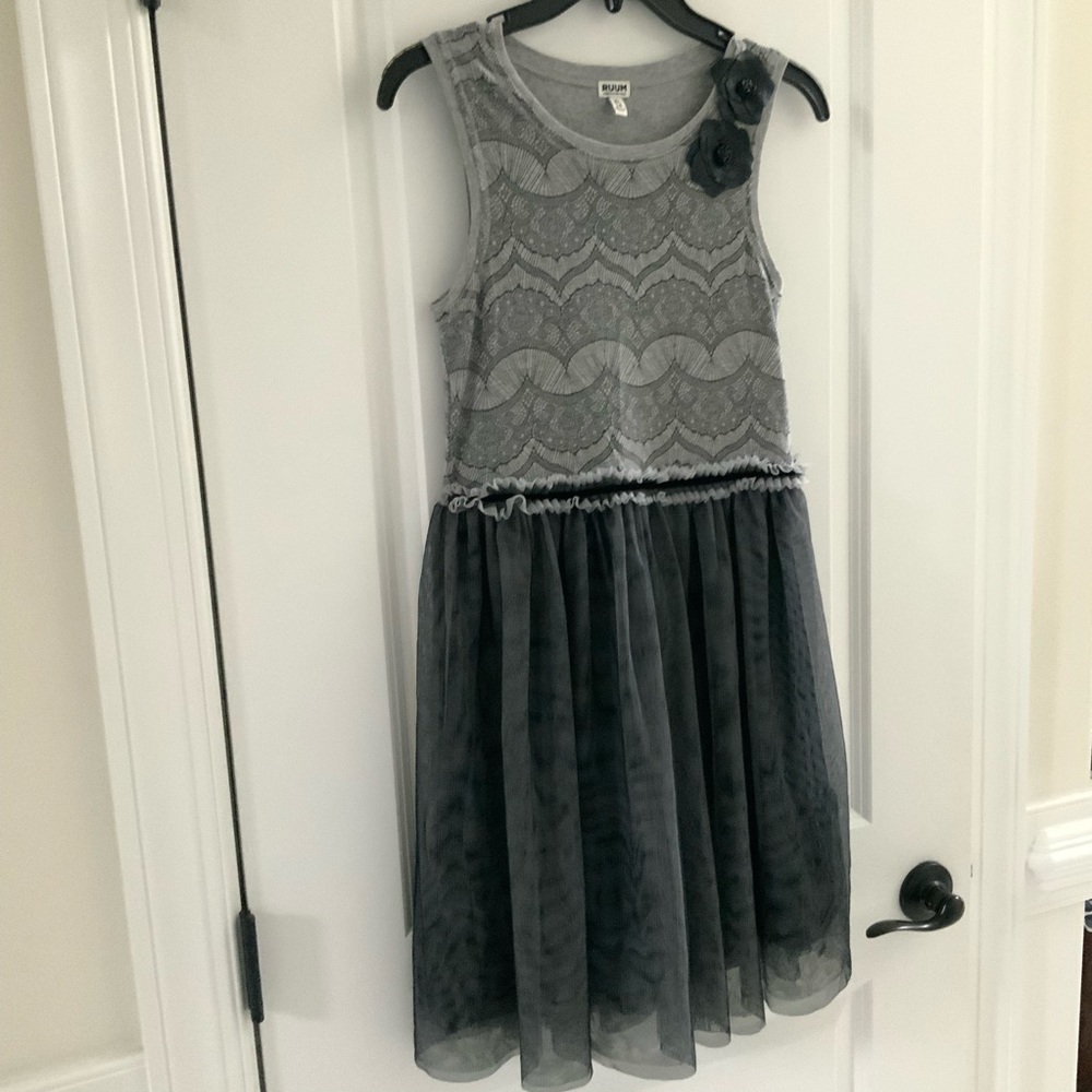 RUUM Girl Gray Dress